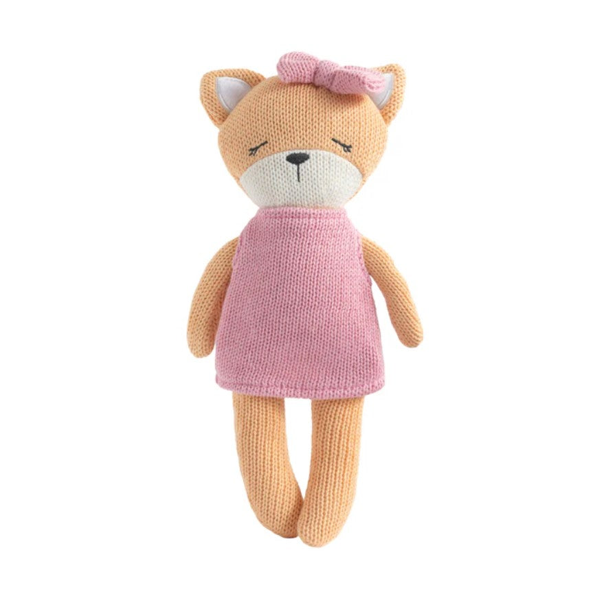 Living Textiles - Knitted Toy Frankie The Fox