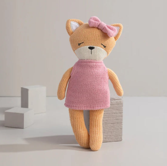 Living Textiles - Knitted Toy Frankie The Fox