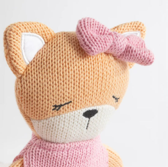 Living Textiles - Knitted Toy Frankie The Fox