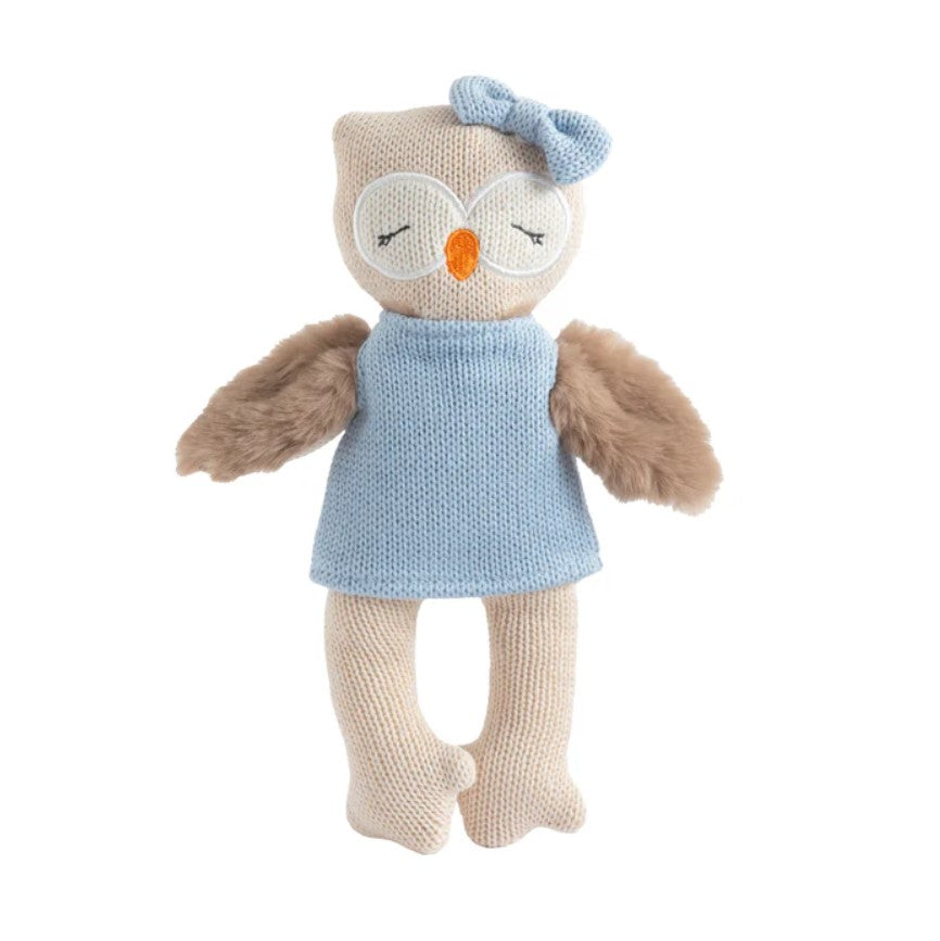 Living Textiles - Knitted Toy Ollie the Owl