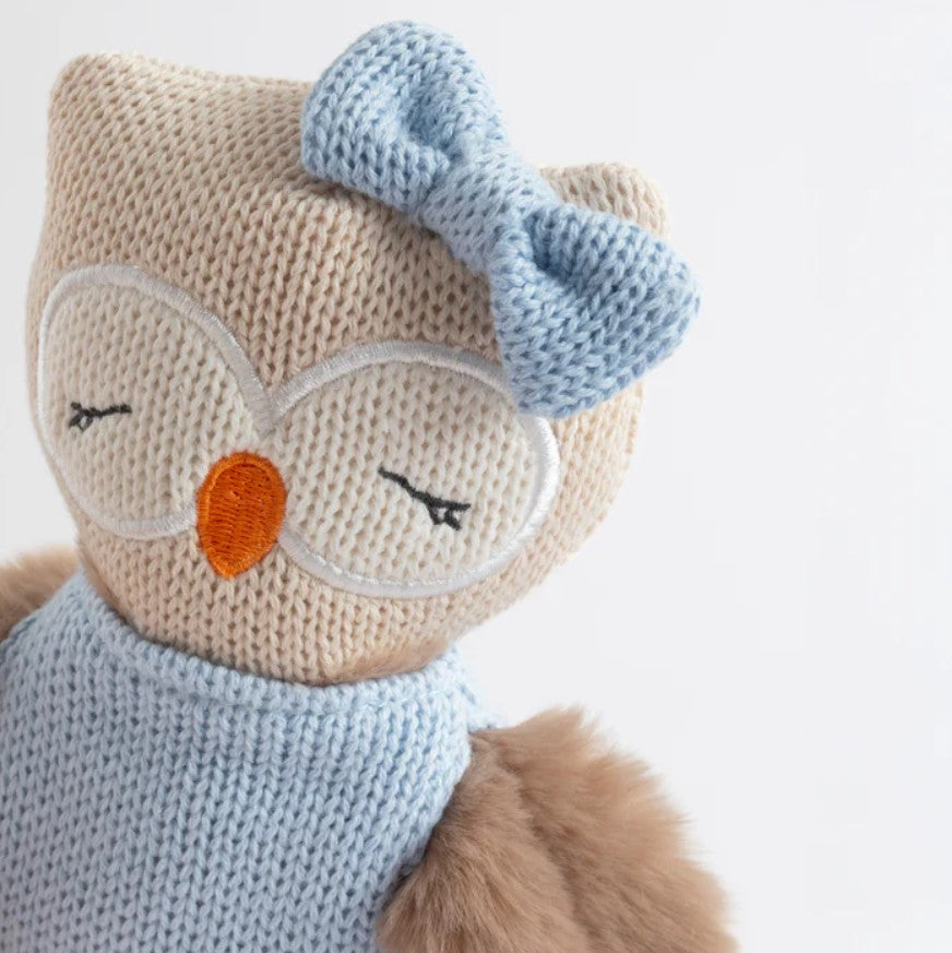 Living Textiles - Knitted Toy Ollie the Owl