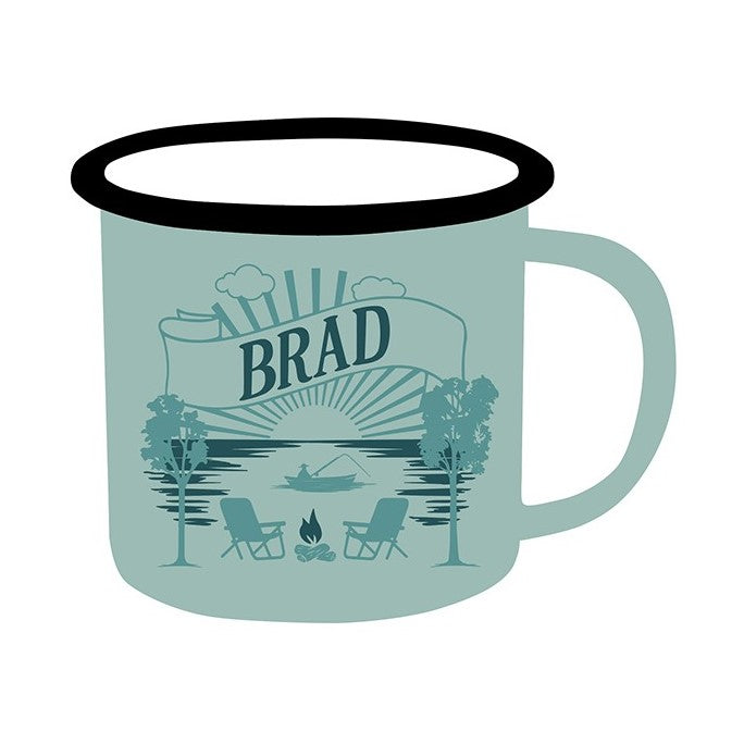 Brad - Adventure Enamel Mug