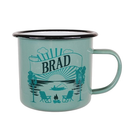 Brad - Adventure Enamel Mug