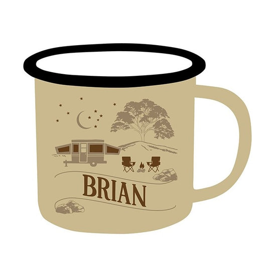 Brian - Adventure Enamel Mug