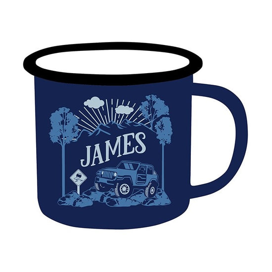 James - Adventure Enamel Mug