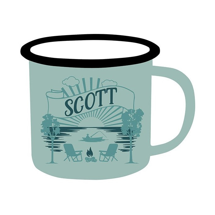 Scott - Adventure Enamel Mug