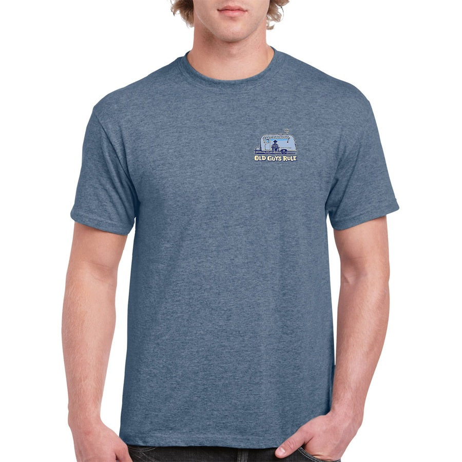 Airstream Indigo T-shirt [sz:large]