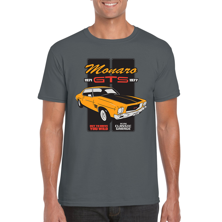 Monaro GTS Charcoal T-Shirt [Sz:XL]