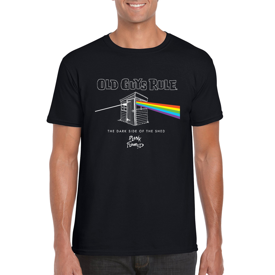 Dark Side of the Shed Black T-Shirt [Sz:Large]