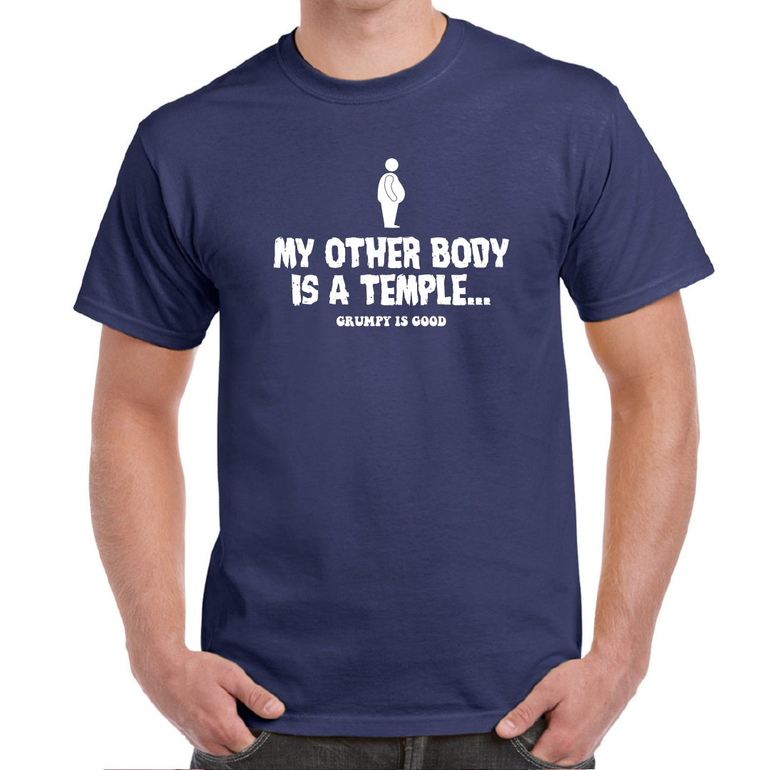My Other Body Blue T-shirt [sz:2xl]