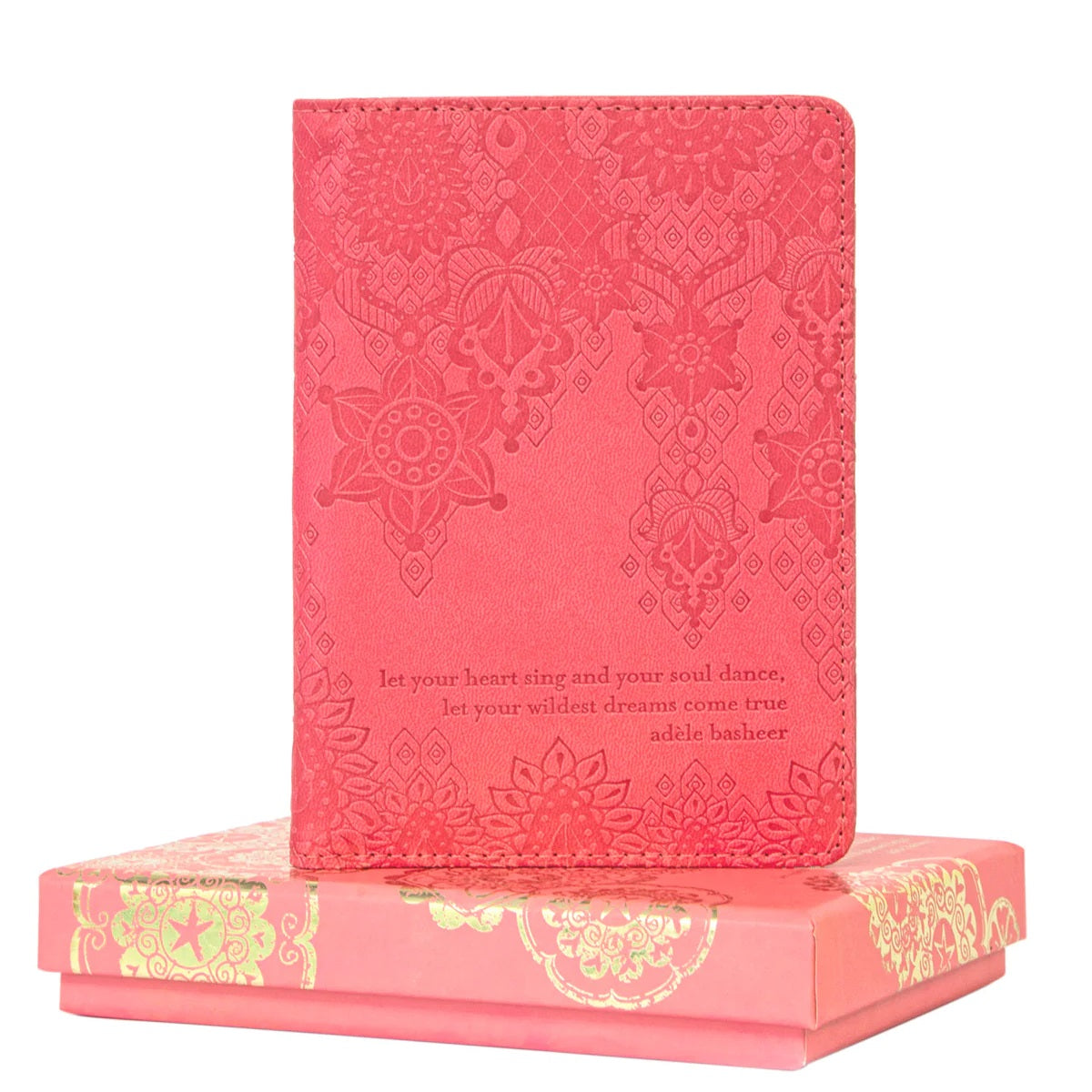 Coral Crush Passport Wallet