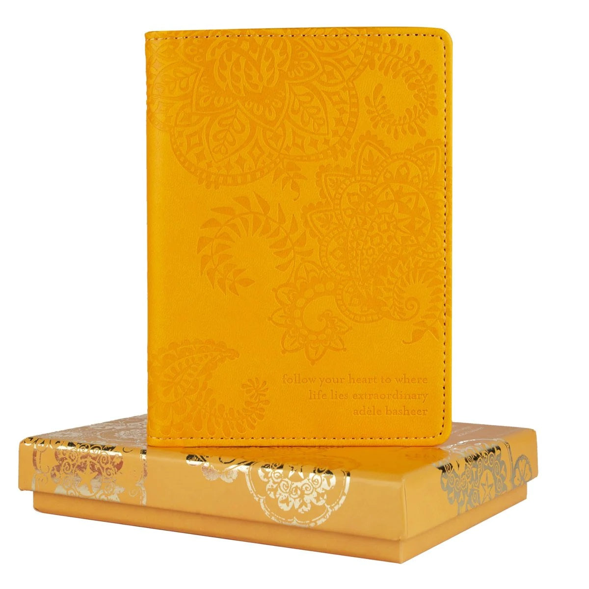 Marigold Yellow Passport Wallet