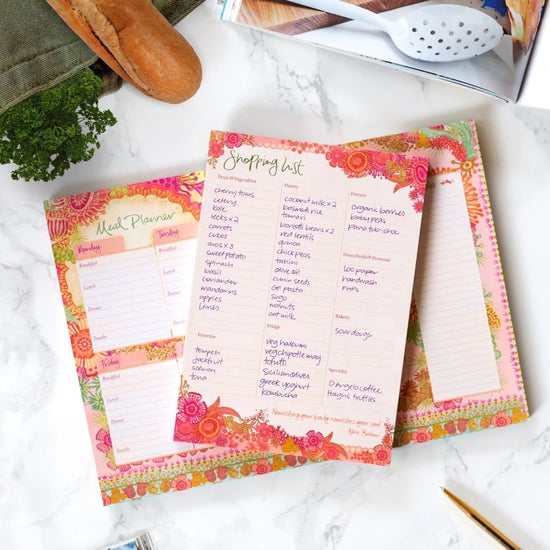 Bloom - Shopping List Pad A5