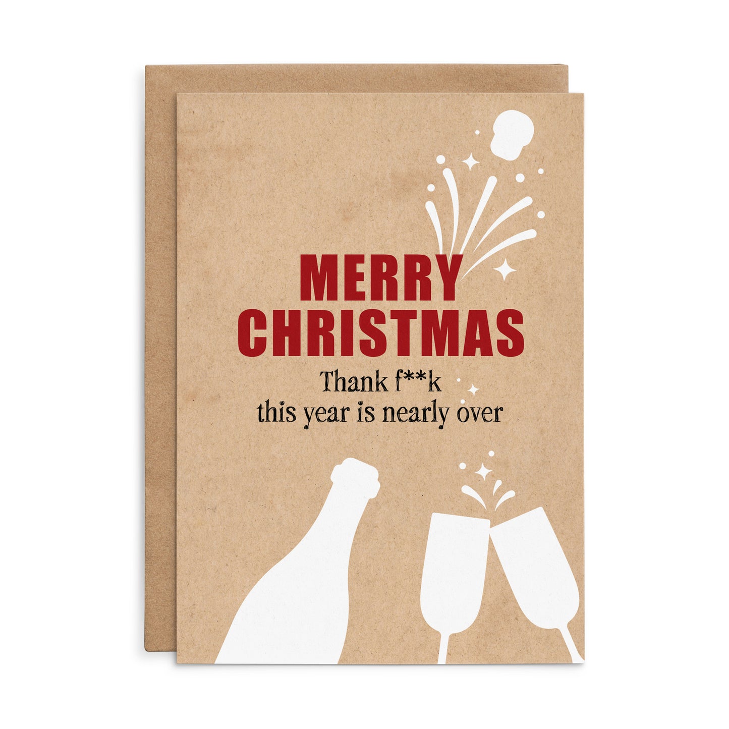 Thank F**k This Year - Defamations Christmas Card