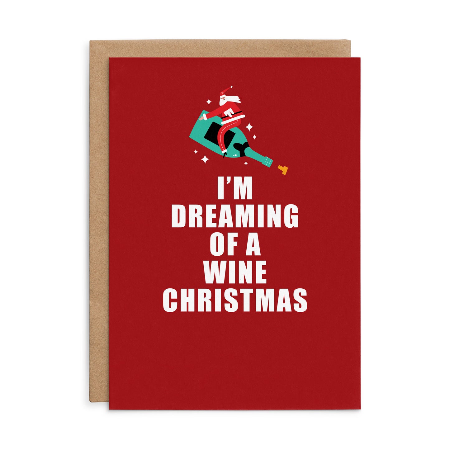 I'm Dreaming of a Wine - Defamations Christmas Card