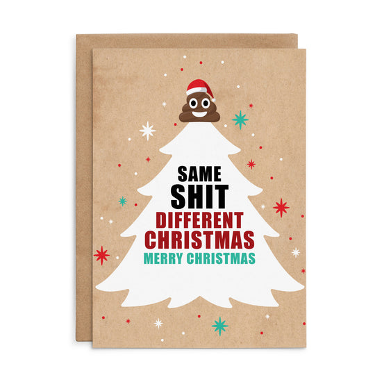 Same Shit Different Christmas - Defamations Christmas Card