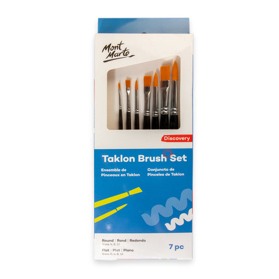 Taklon Brush Set 7pc