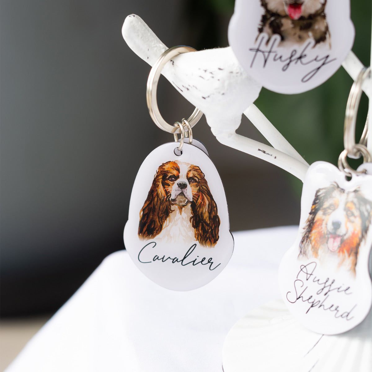 Pet Keyring Cavalier