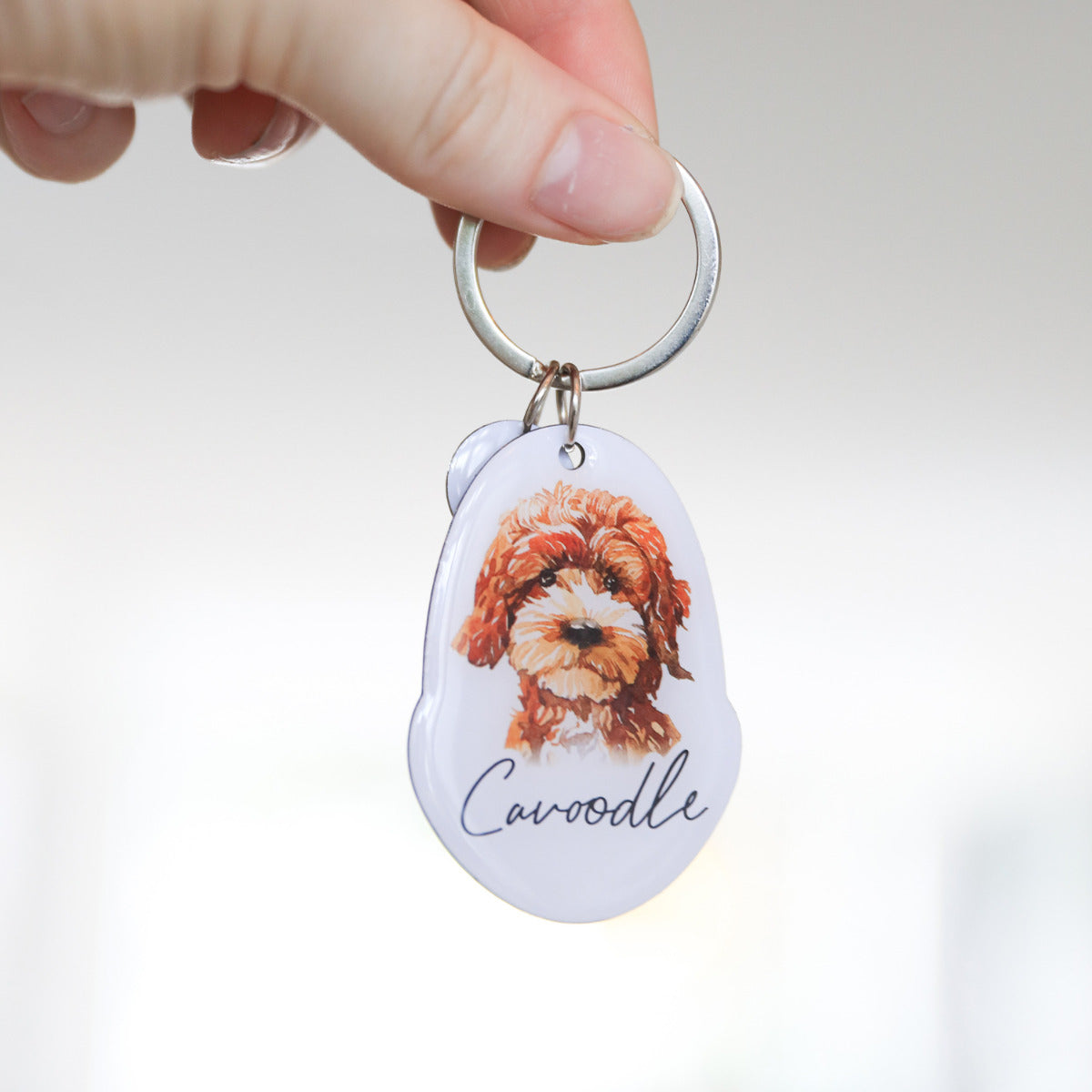 Pet Keyring Cavoodle