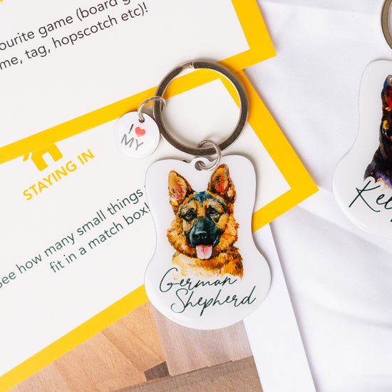 Pet Keyring German Shepherd