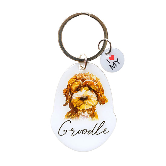 Pet Keyring Groodle