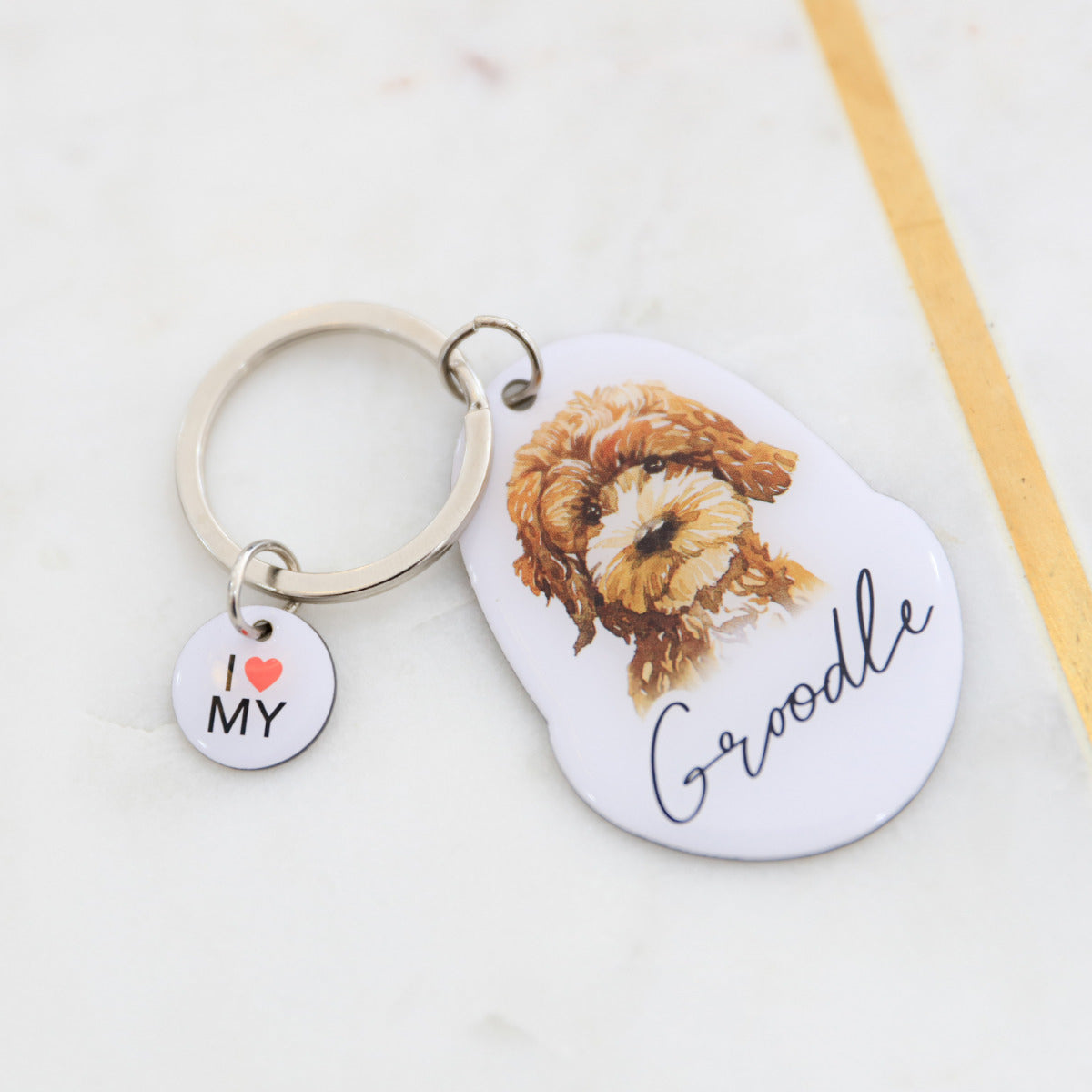 Pet Keyring Groodle