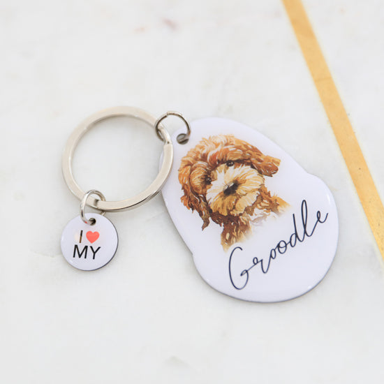 Pet Keyring Groodle