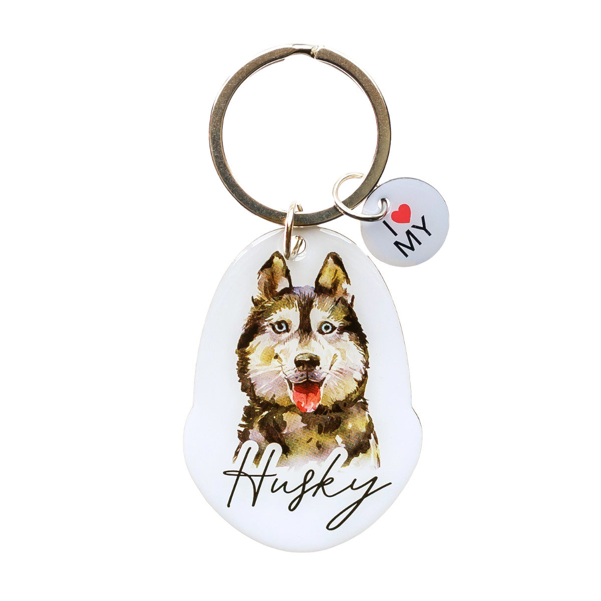 Pet Keyring Husky