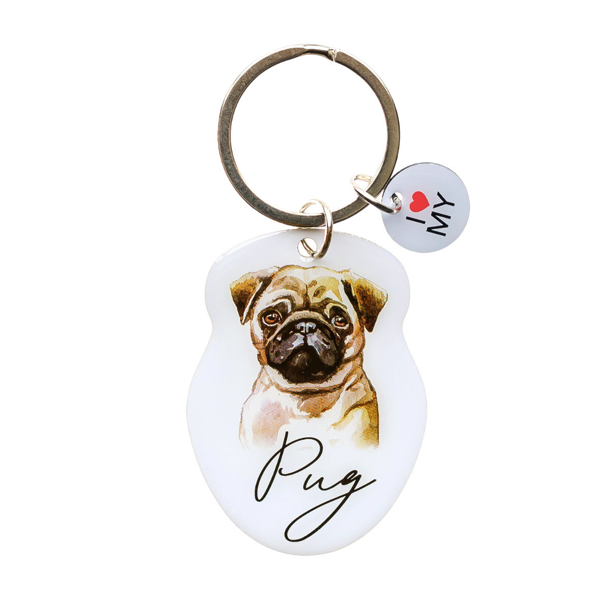 Splosh - Pet Keyring Pug