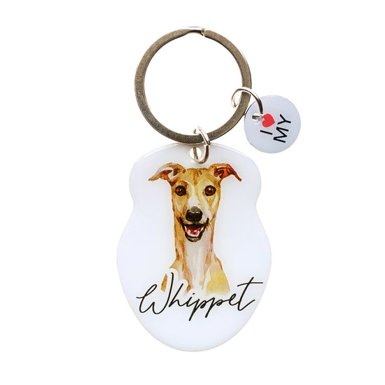 Pet Keyring Whippet