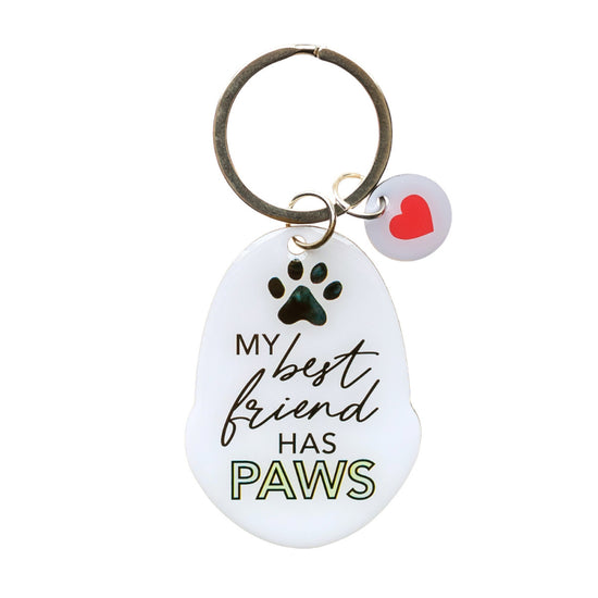 Pet Keyring Best Friend Has Paws