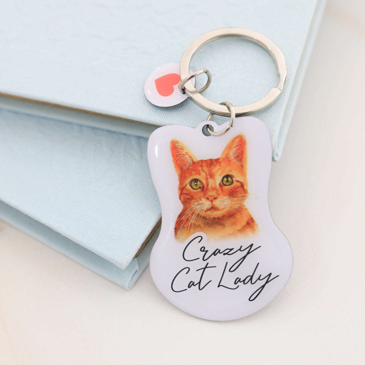 Pet Keyring Crazy Cat Lady