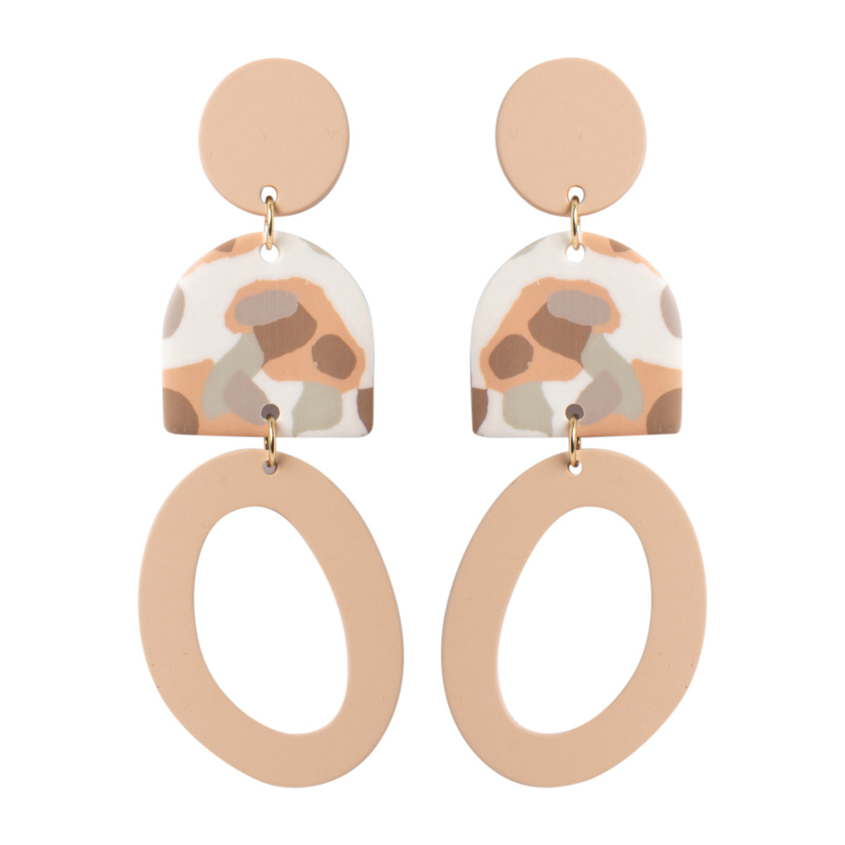 Kiki Terrazzo Loop Earrings