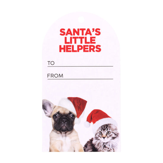 Christmas Helpers Set Of 6 Gift Tags