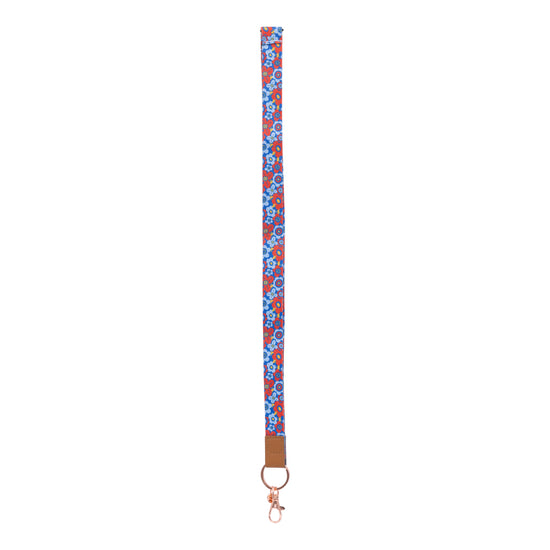 Teacher Floral Lanyard