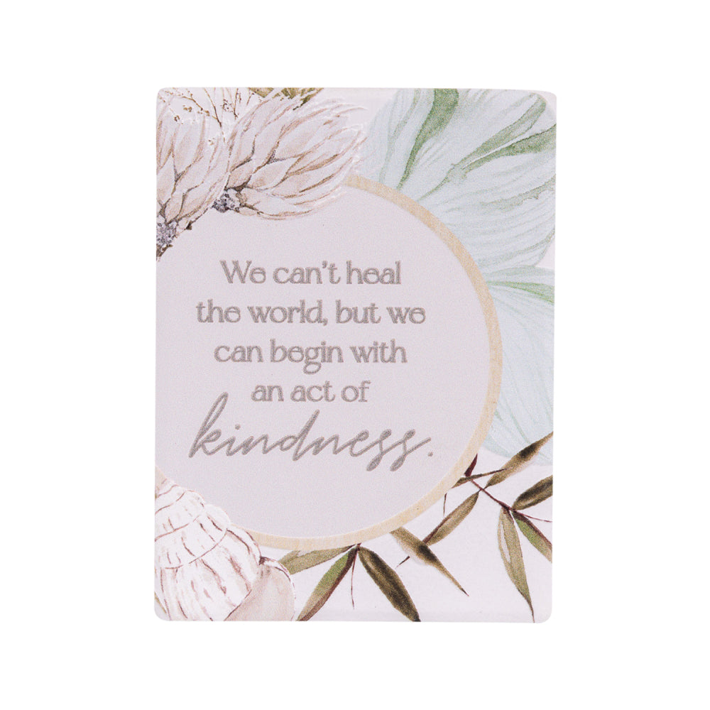 Palm Cove Kindness Ceramic Magnet