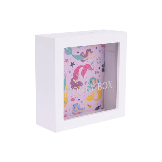 Kids Money Box Mermaid Blank