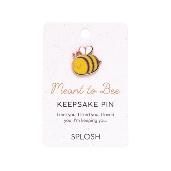 Valentines Day Meant To Bee Keepsake Pin