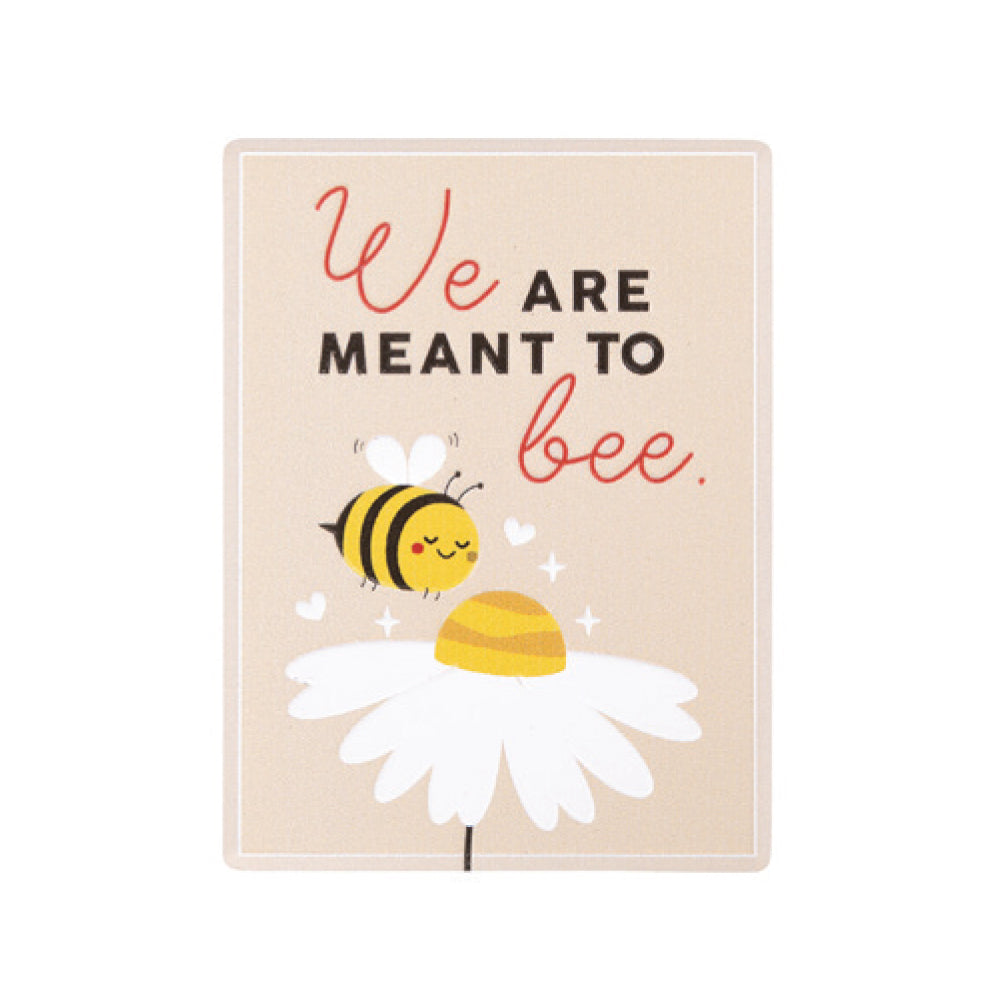 Valentines Day Meant To Bee Ceramic Magnet