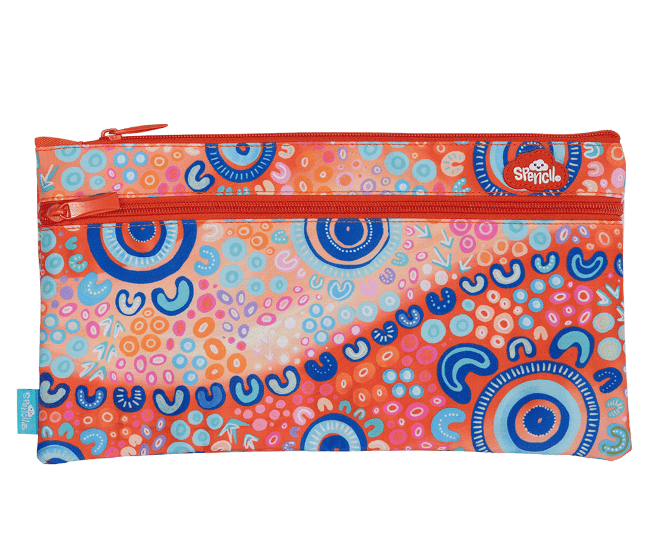 Spencil Twin Zip Pencil Case - Ngootypoorteen