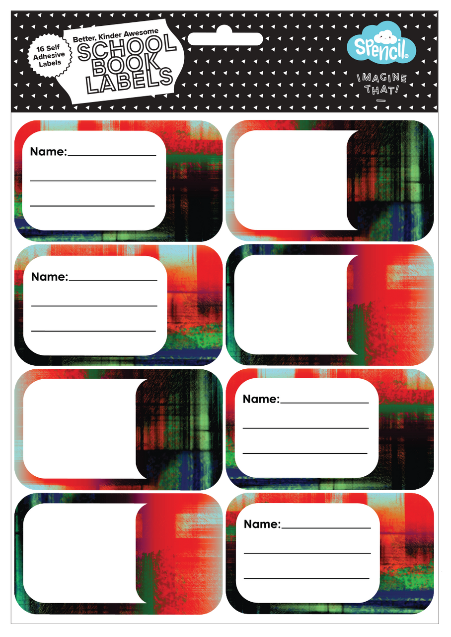 Spencil Book Labels - Ignite