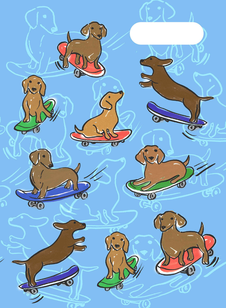 Spencil Scrapbook Cover - Skate Dogs