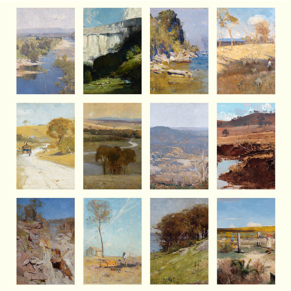 2025 Desk Calendar Arthur Streeton Australian Artist