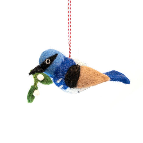 Christmas Decoration - Blue Wren Wilma