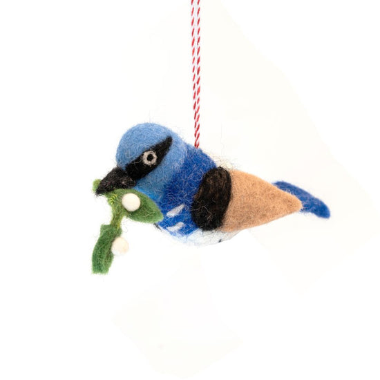 Christmas Decoration - Blue Wren Wilma