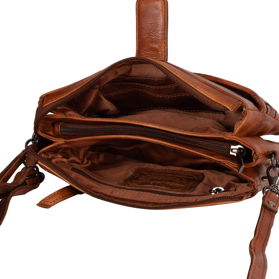 Greenwood Leather - Phone Bag Cognac