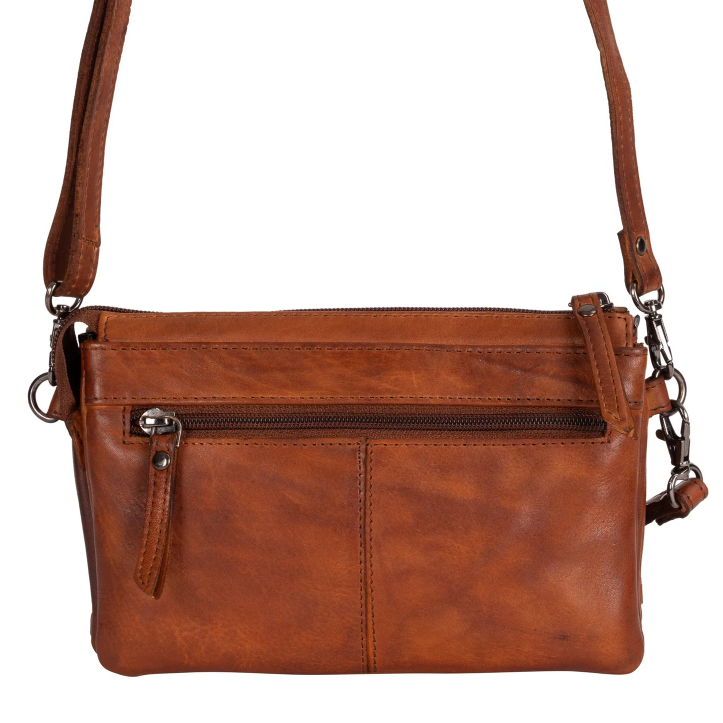 Greenwood Leather - Phone Bag Cognac